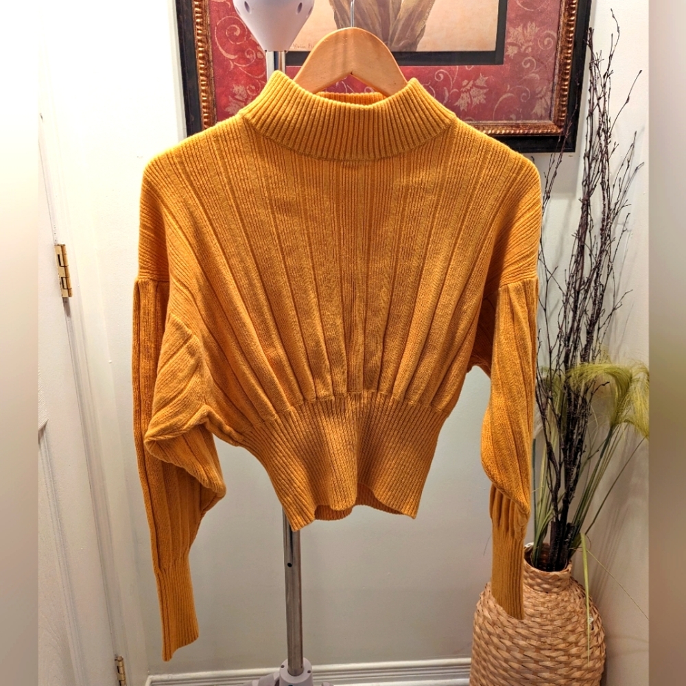 Wilfred XXS Wool Sweater Mustard Yellow